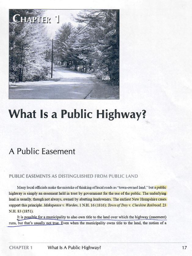 definition of a public highway